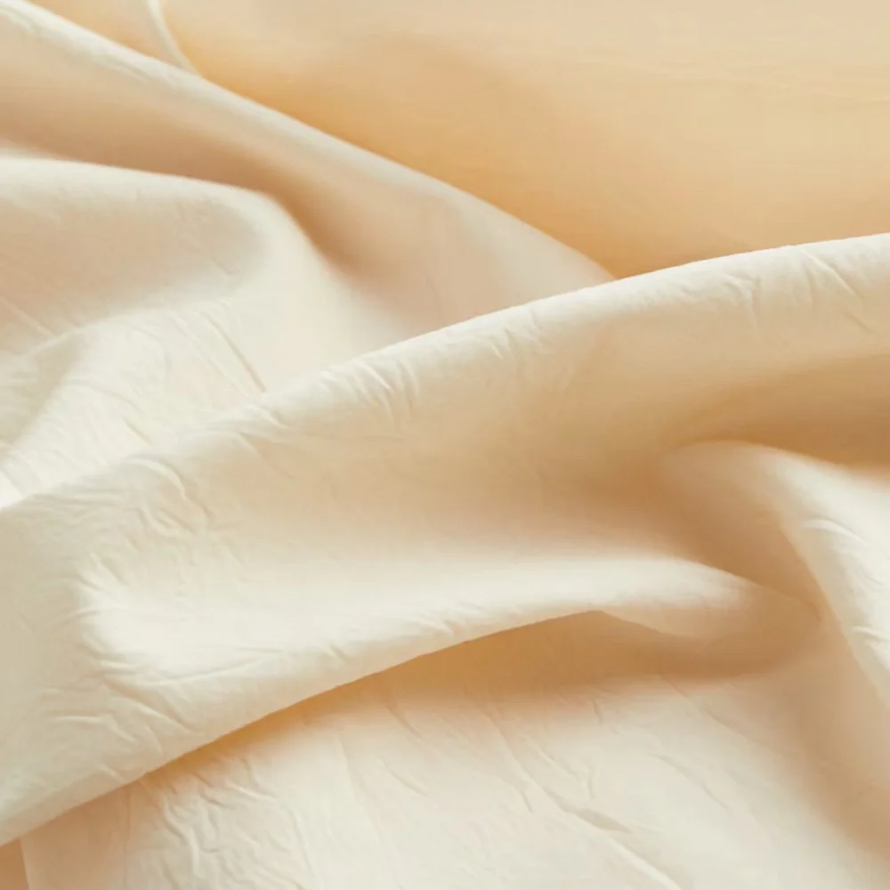 H&M Pleated Cream Jersey Dress - Picture 2 of 2